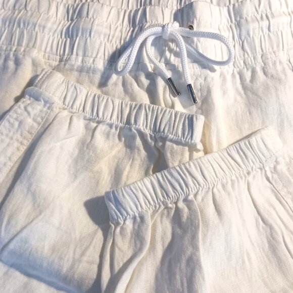 NEW Athleta Cabo Linen Jogger Mid-Rise Semi-Fitted 100% Linen Plus Size 24 - Picture 8 of 12